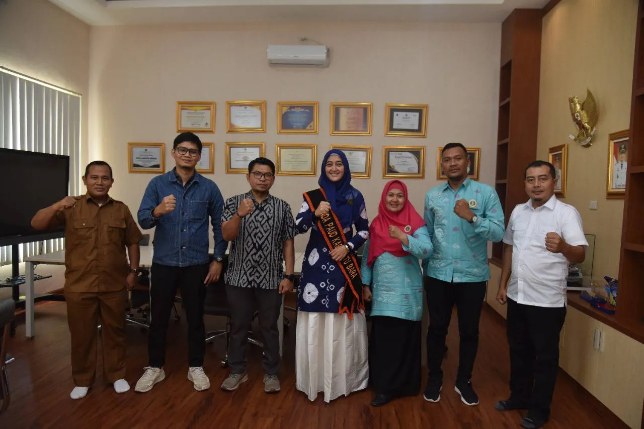 Terima Kunjungan Ditjen PAUD Dikdasmen RI, Ny. Maya : Perlu Peningkatan Koordinasi dan Kolaborasi