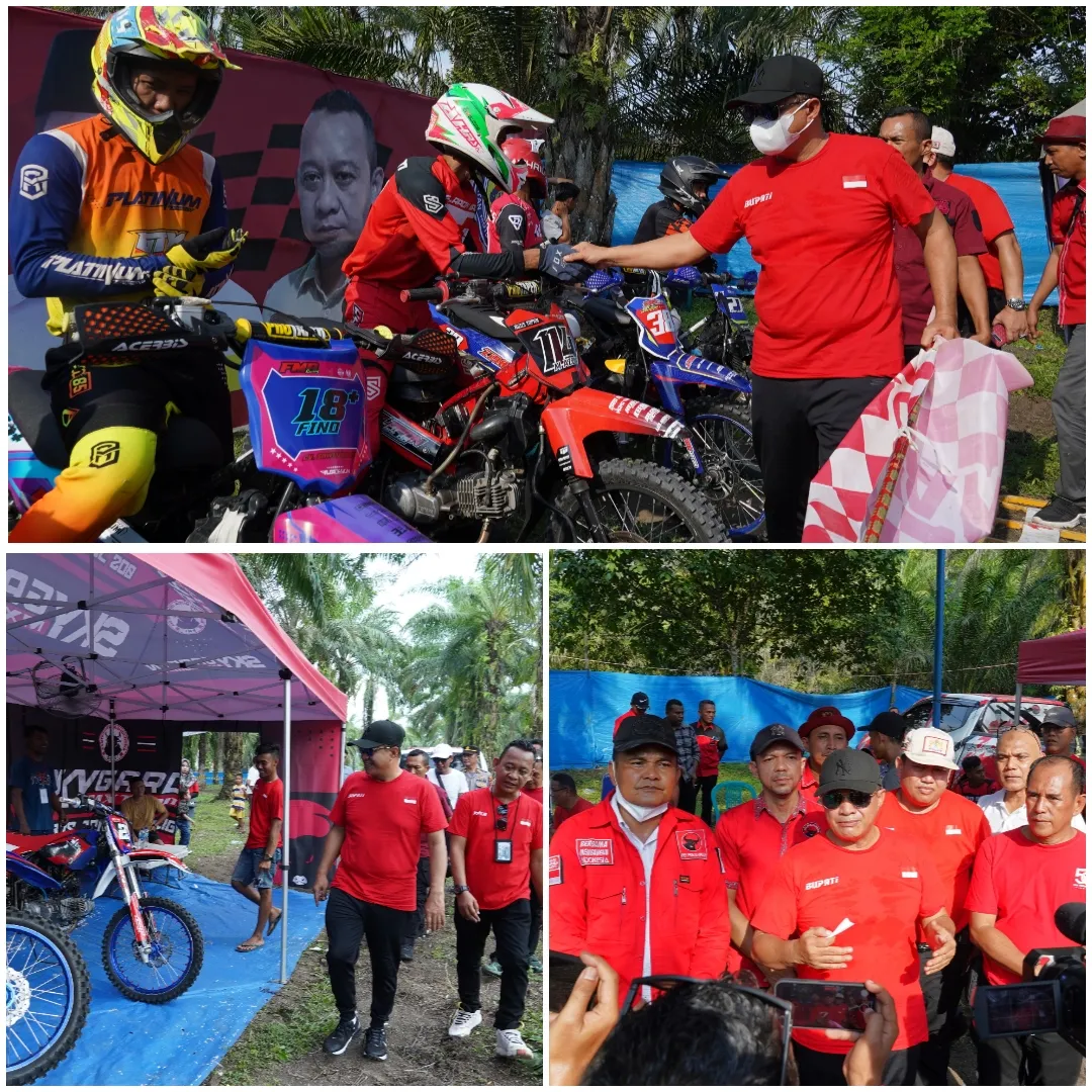 Dukung Hobi Generasi Muda, Bupati Zahir Buka Kompetensi Grasstrack