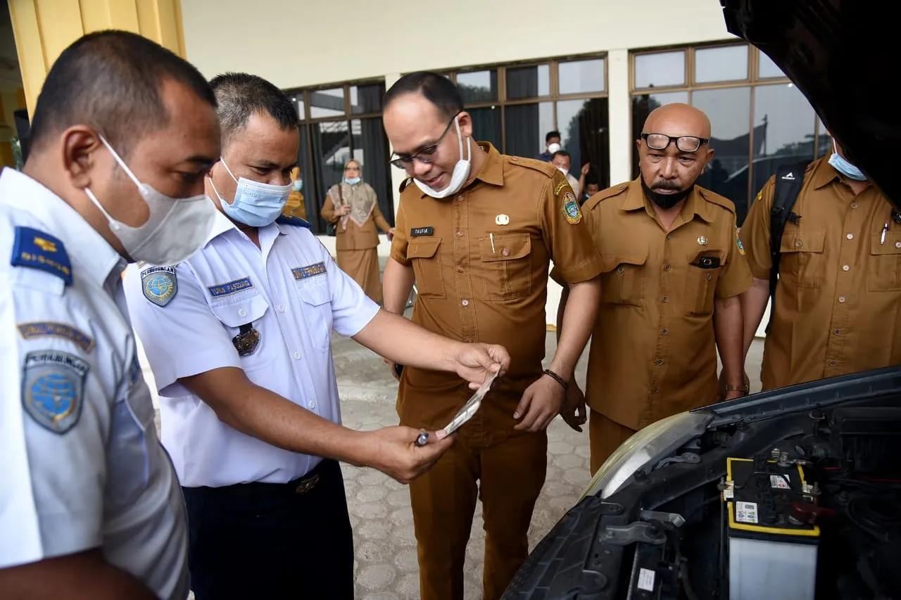 Tertibkan Aset, Pemprov Sumut Data Kendaraan Dinas