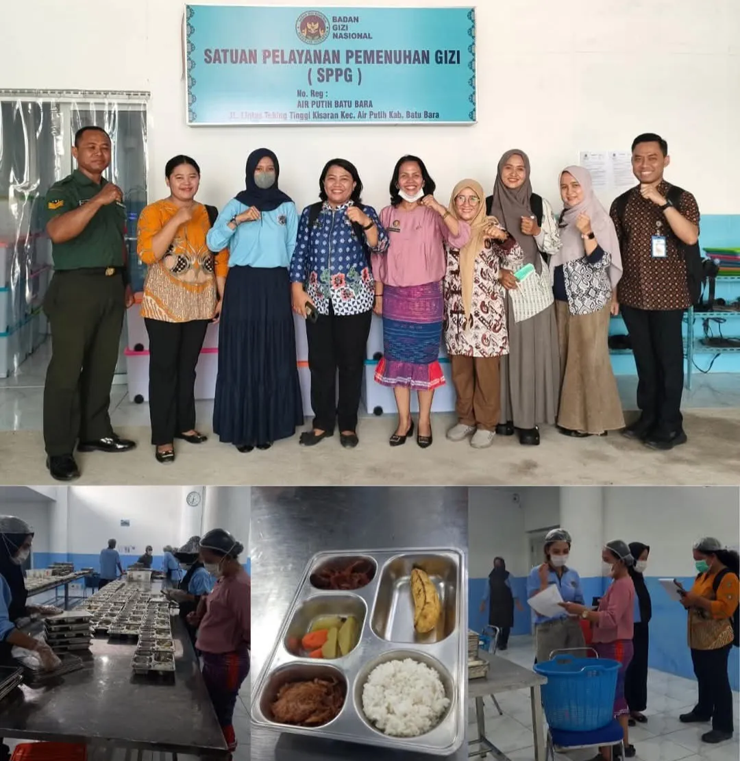 Dinkes P2KB Batu Bara Lakukan Pembinaan dan Pengawasan Higiene dan Sanitasi TPP Program MBG
