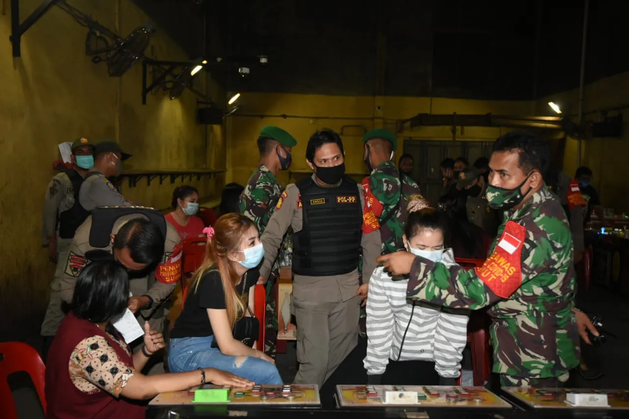 Di Medan, Satgas Covid-19 Tutup Dindong