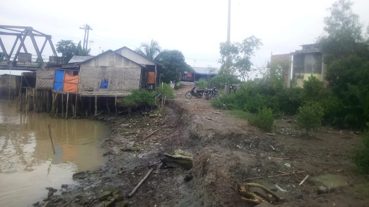 BKPRMI Prihatin, Abrasi Terus Menghantui Masyarakat Nibung Hangus Batu Bara