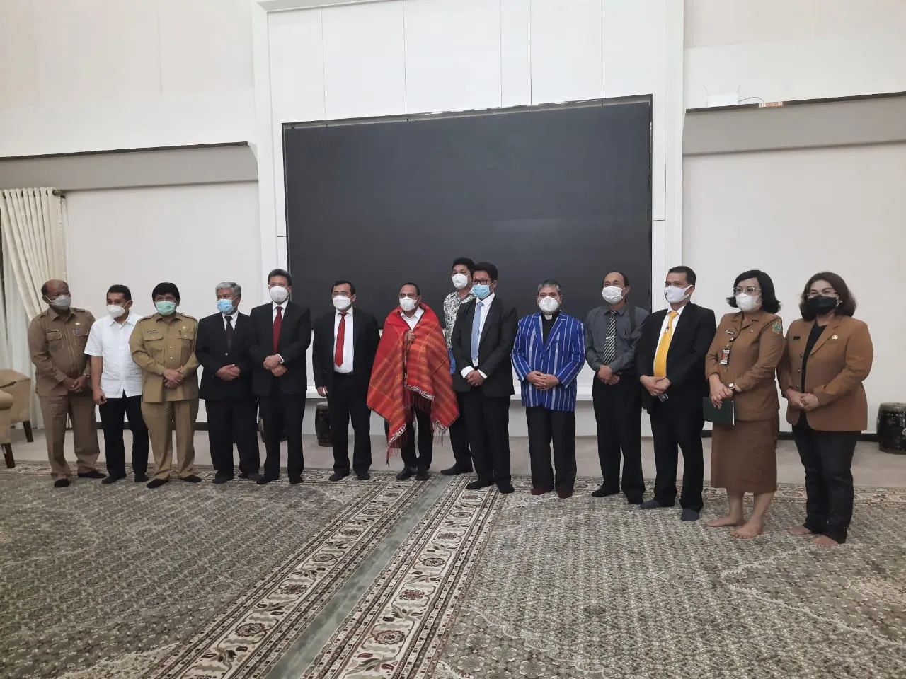 Gubernur Edy Rahmayadi Terima Kunjungan Ephorus HKBP Pdt Robinson Butarbutar