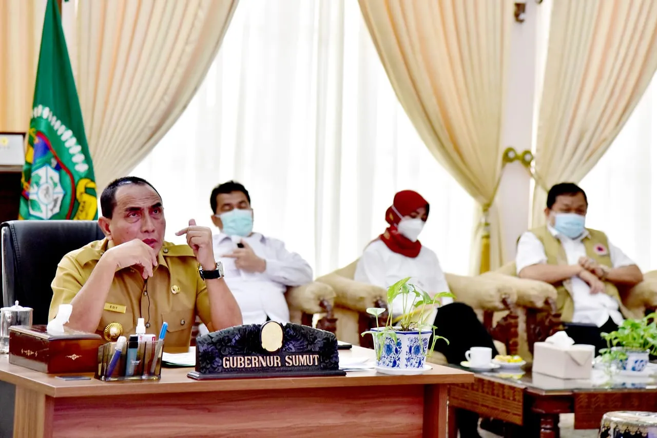 Gubernur : Masyarakat Sumut Tidak Menolak Vaksin