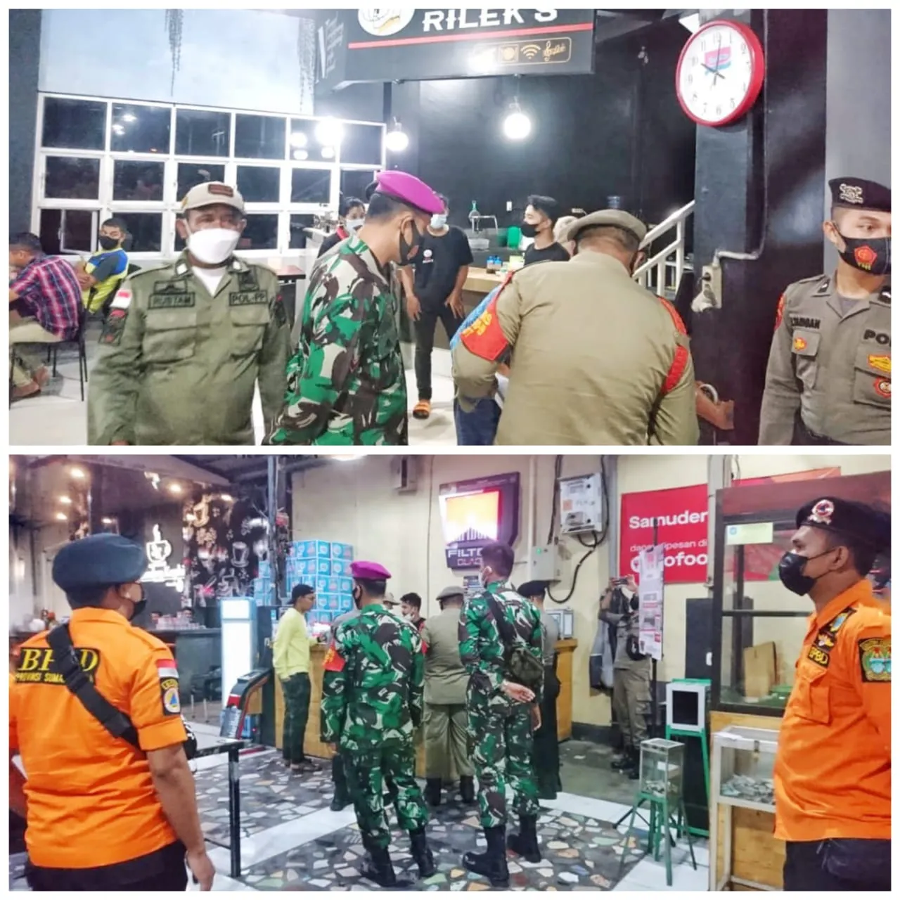 Satgas Covid-19 Sumut Tertibkan Tempat Makan dan Hiburan Malam