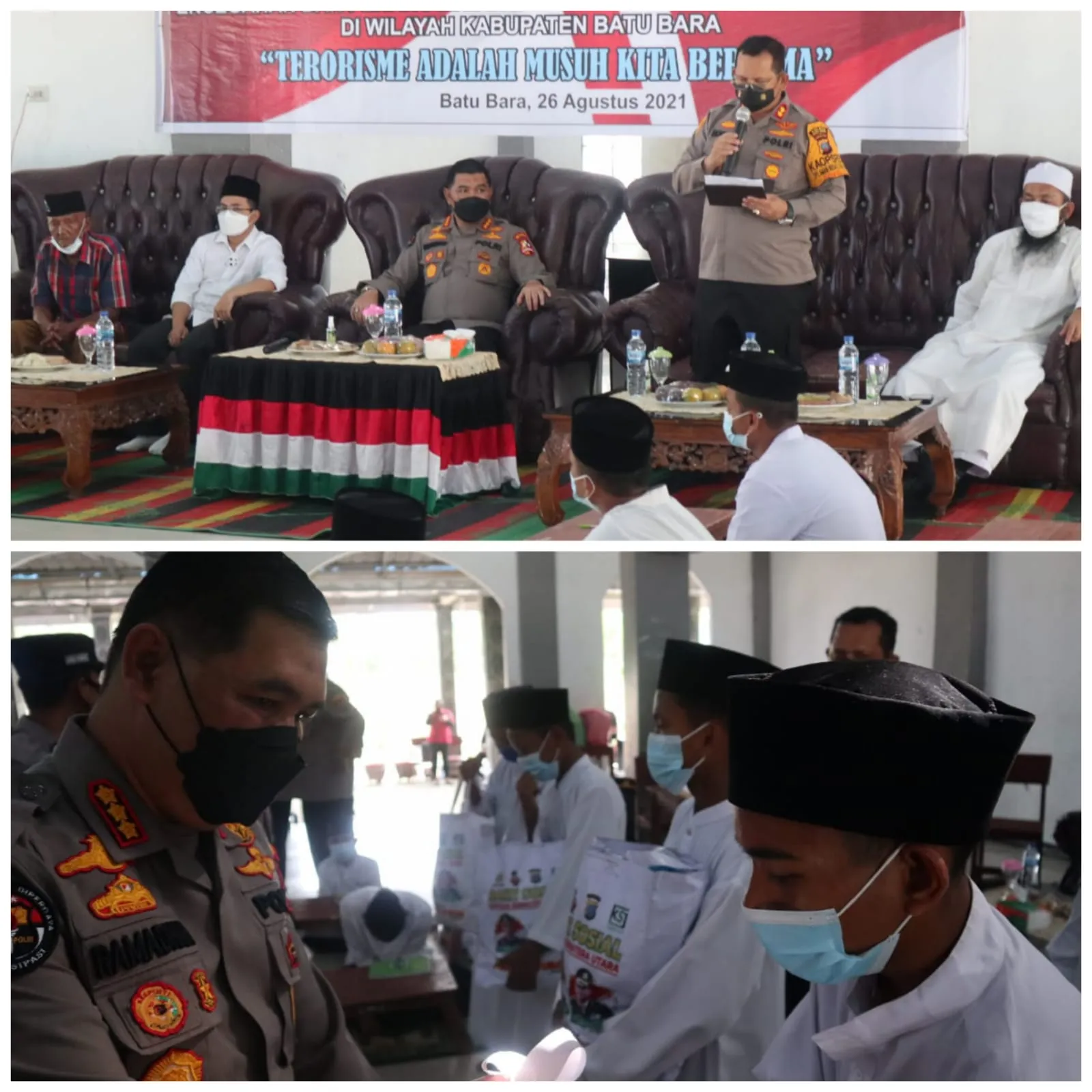 Divisi Humas Polri Mabes Polri Kunjungi Pompes Darusalam Batu Bara