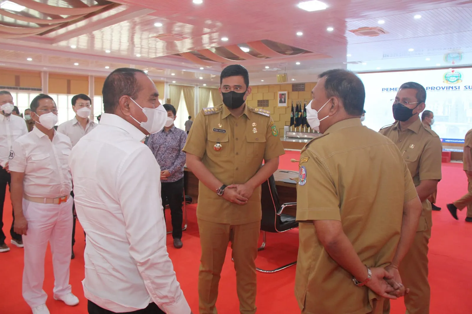 Edy Rahmayadi Pimpin Rapat Perencanaan Pembangunan Ibu Kota Sumut