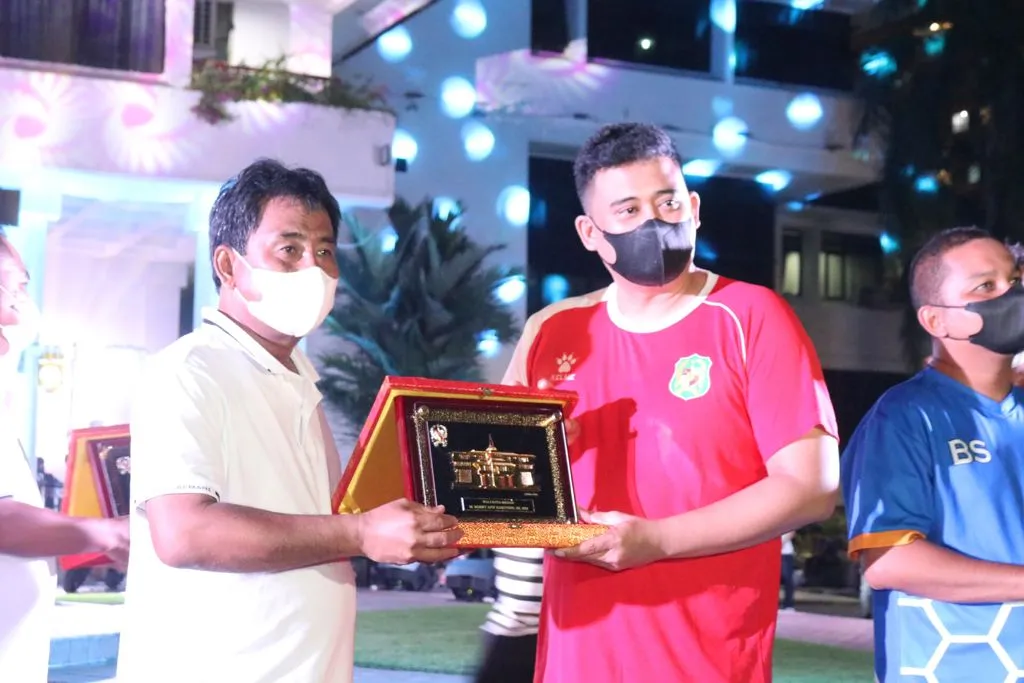 Pemko Medan Juara Pertandingan Sepak Bola Kabupaten/Kota