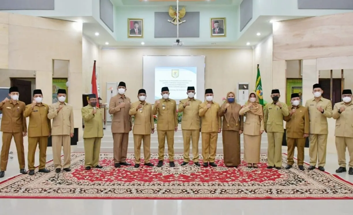 12 Pejabat Pimpinan Tinggi Pratama Pemkab Sergai Dilantik