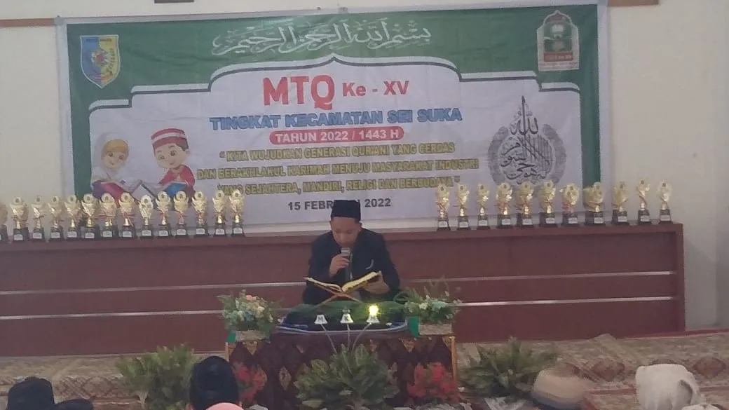 125 Peserta Bertarung di MTQ Kecamatan Sei Suka