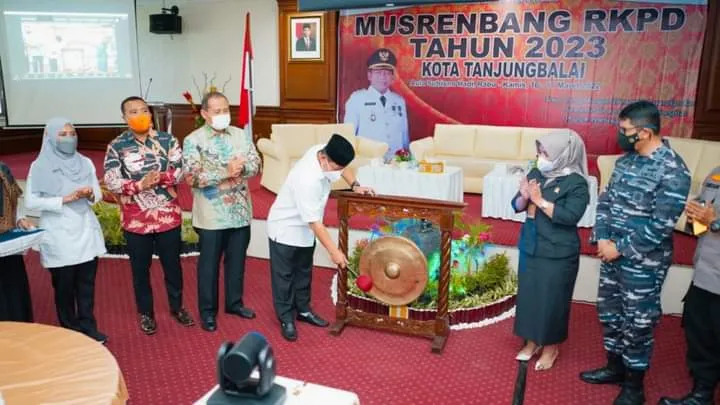 Plt Wali Kota Buka Musrenbang RKPD 2023 Tanjungbalai