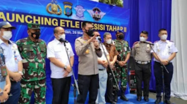 Dirlantas Polda Launcing Tilang Elektronik Tahap II