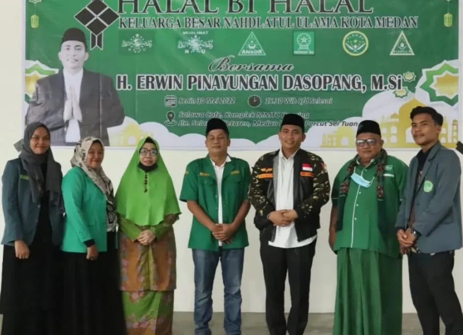 Erwin Dasopang Anggota Kehormatan Banser Kota Medan