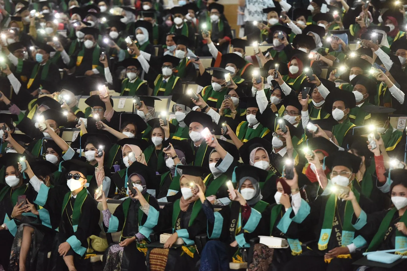 1.150 Wisudawan USU Dilantik, Rektor Sampaikan Tiga Pesan