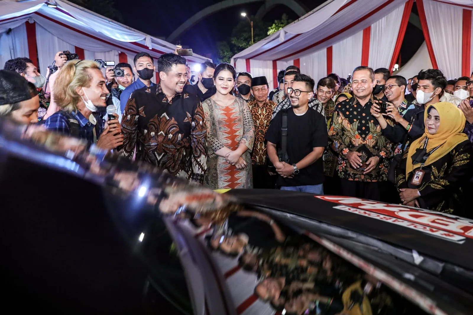 Lukisan Wajah Wali Kota Terjual Rp.125 Juta, Untuk Stunting
