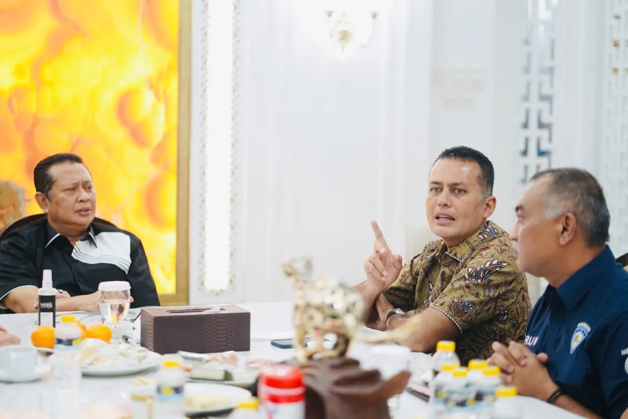 Ijeck Laporkan Persiapan Rely Kelas Dunia ke LBP dan Bamsoet