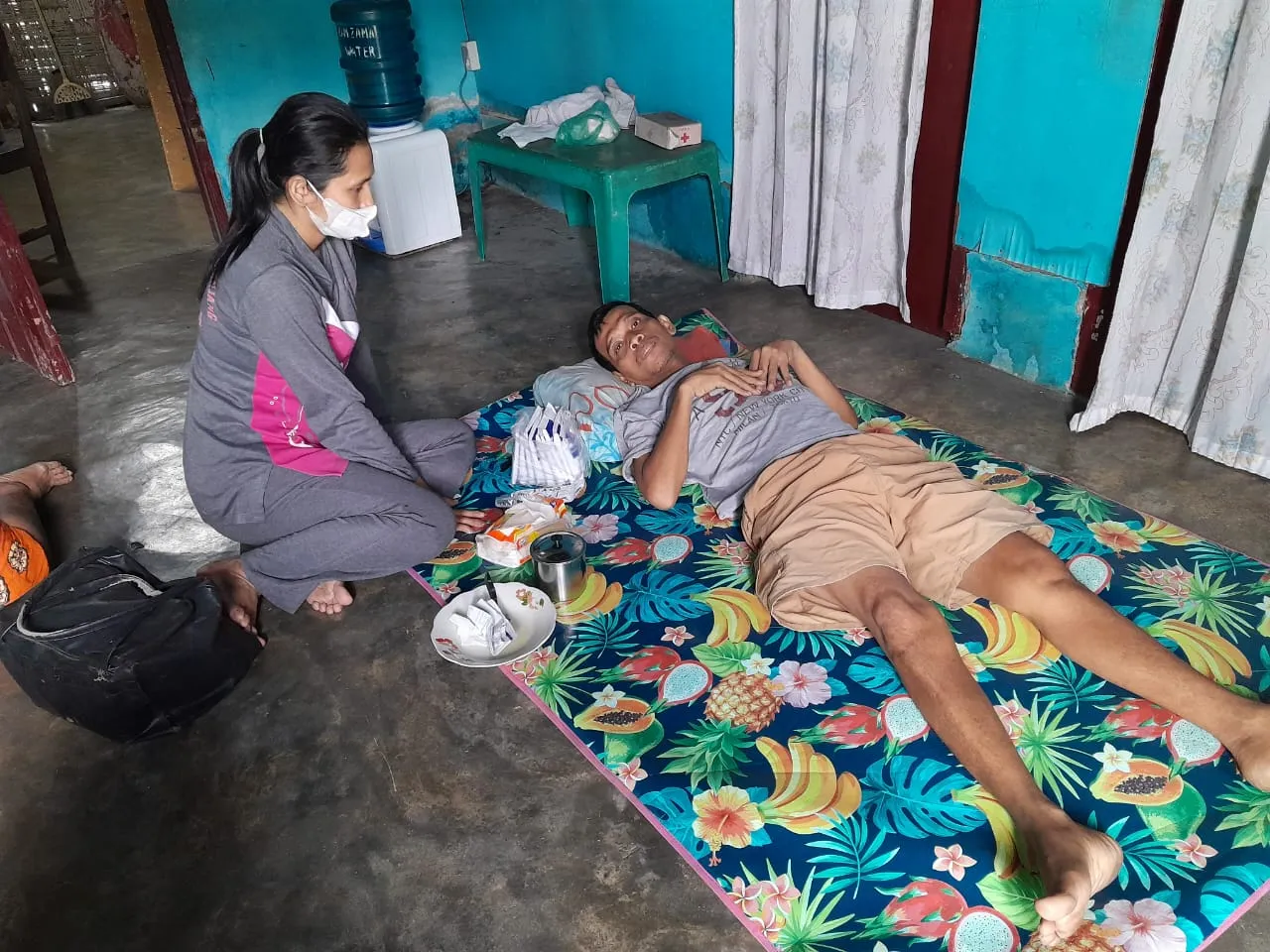 Darusman Pakpahan Lumpuh Hidup Sebatangkara,Butuh Bantuan