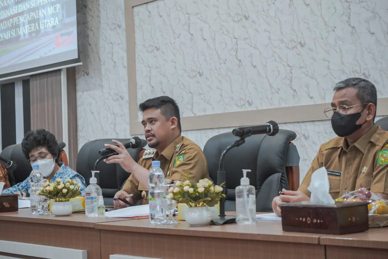Bobby Nasution Minta Jajaran Pemko Medan Wujudkan Pemerintahan Bersih