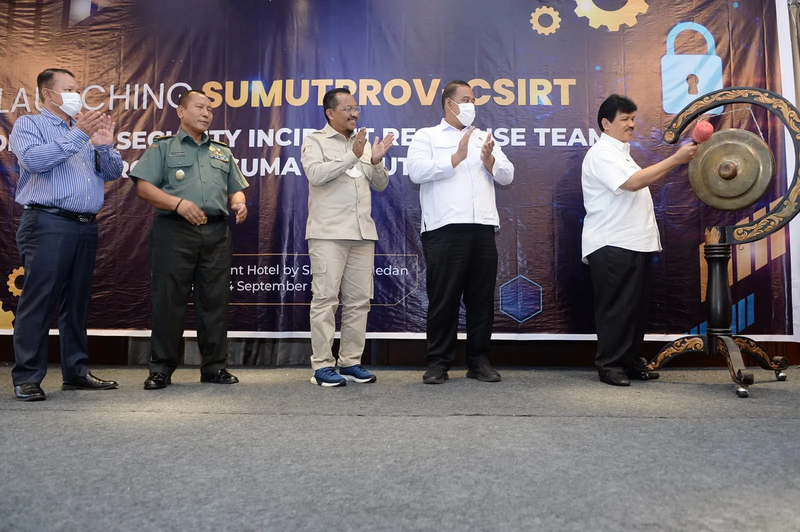 SumutProv-CSIRT Diluncurkan di Sumut Menjamin Keamanan Informasi