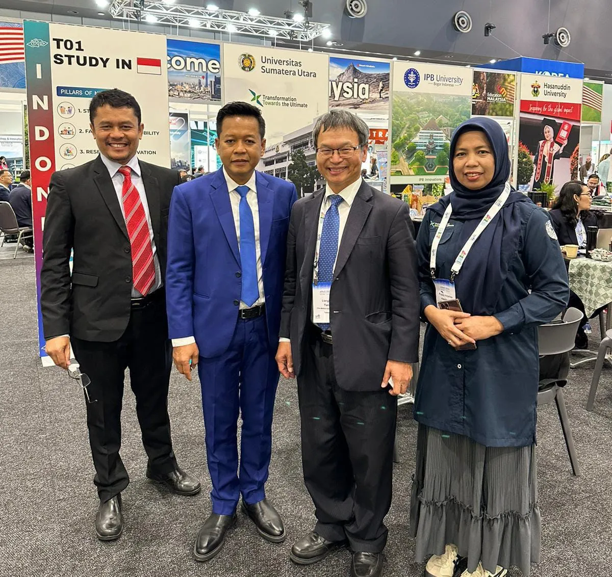Perkuat Program Internasionalisasi, USU Ikuti Pameran Pendidikan APAIE di Australia.