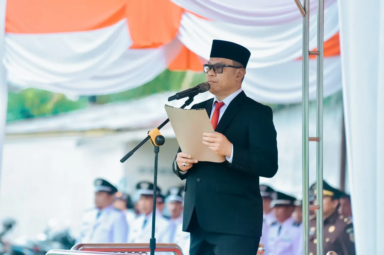 Upacara Harkitanas ke-116 di Batu Bara : Pj. Bupati Serukan Penguasaan Teknologi untuk Indonesia Emas
