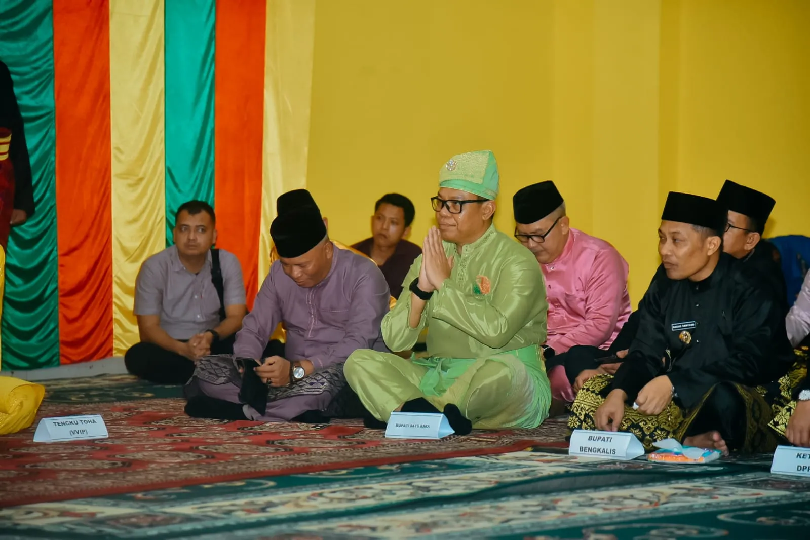 Pj Bupati Batu Bara Hadiri Penganugerahan Gelar Adat di Siak