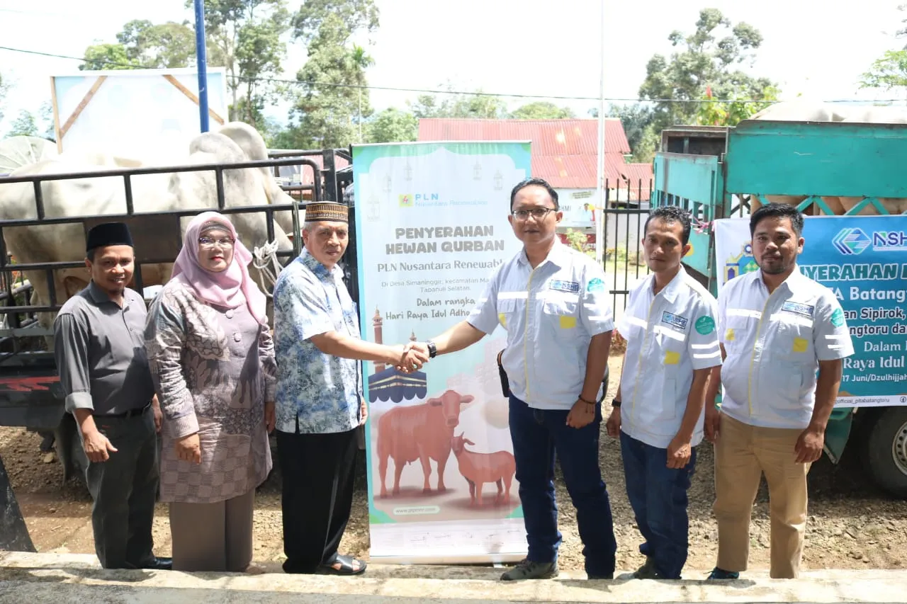 Jelang Idul Adha 1445 H, PT NSHE Distribusikan 6 Ekor Sapi Kurban.