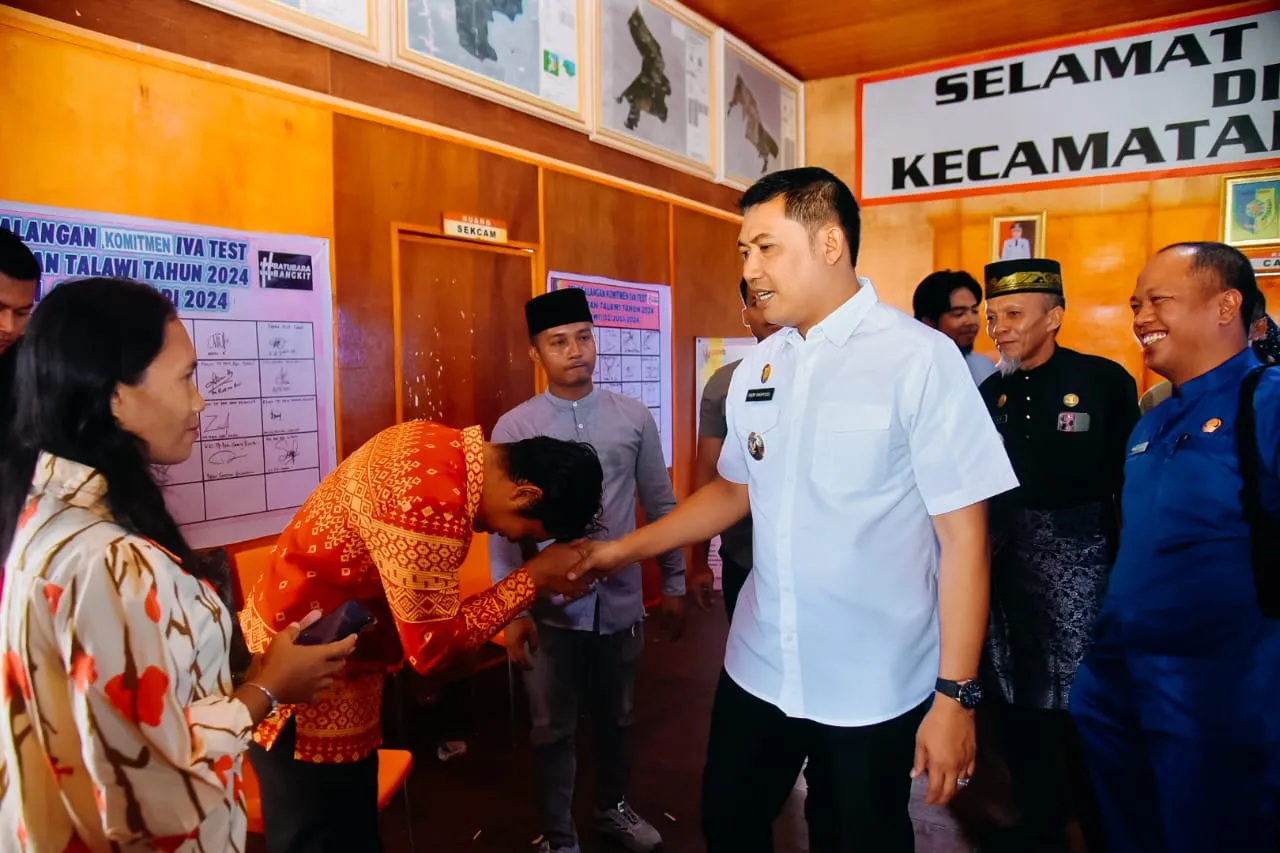 Kunjungi Kantor Camat Talawi, Pj. Bupati : Jadilah Pelayanan Masyarakat