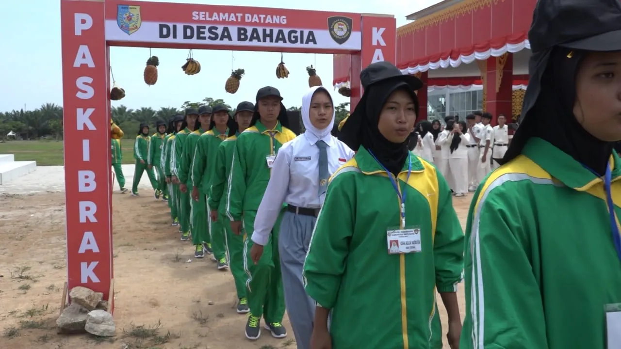 46 Siswa Terbaik Batu Bara Ikuti Pelatihan Paskibraka 2024