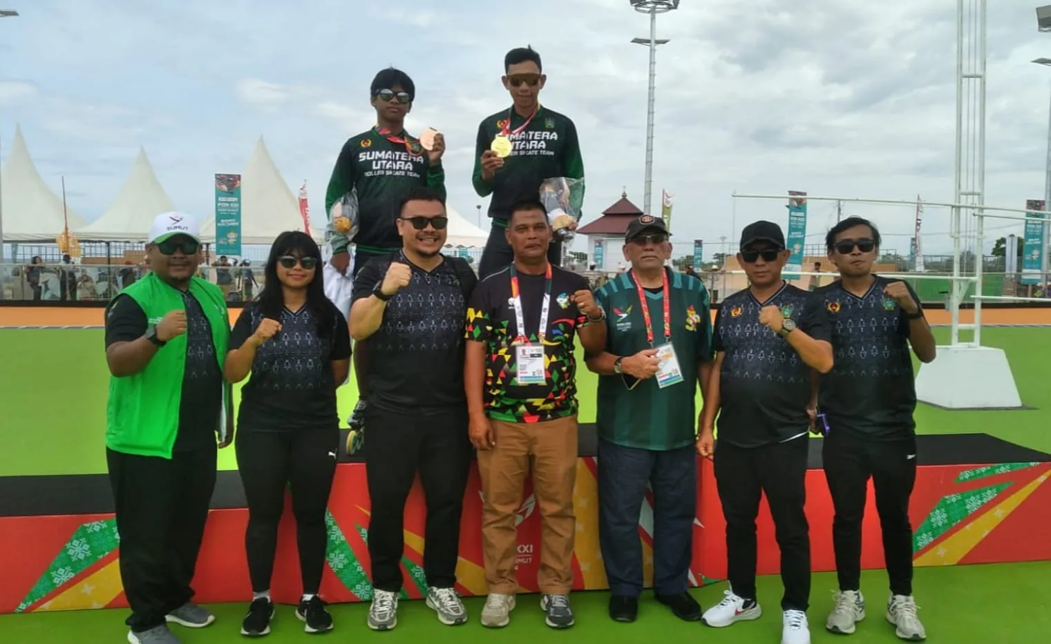 PON XXI, Sumut Sabet Tiga Medali Sepatu Roda.