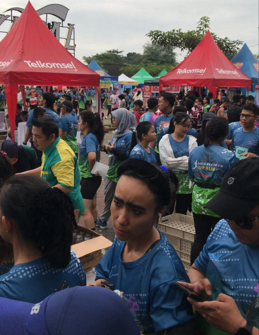Pemenang Tak Kebagian Medali, Medan Cheer Up Run 2025 Disebut Abal- Abal.