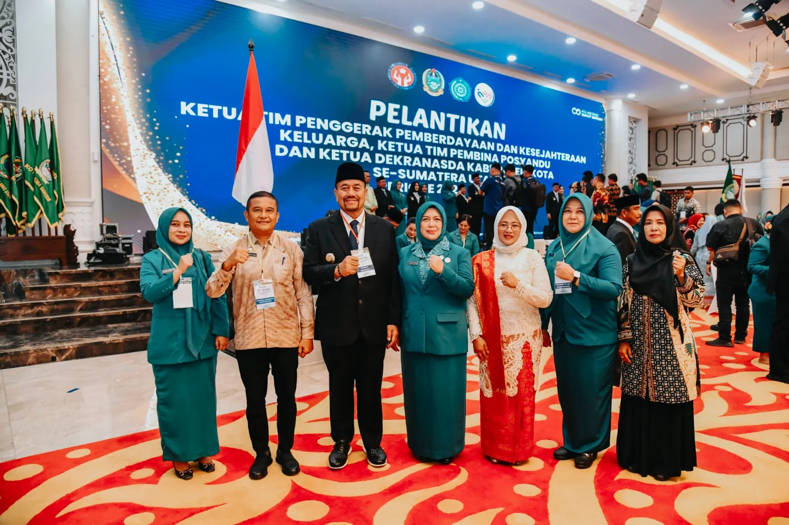 Ny. Henny Heridawaty Resmi Pimpin TP PKK, Pembina Posyandu, dan Dekranasda di Batu Bara