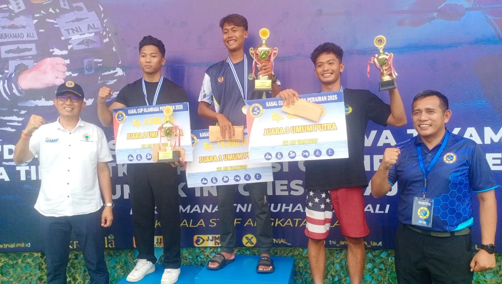 Atlet Ski Air Sumut Raih Perak dan Perunggu di Kasal Cup Water Sport 2025