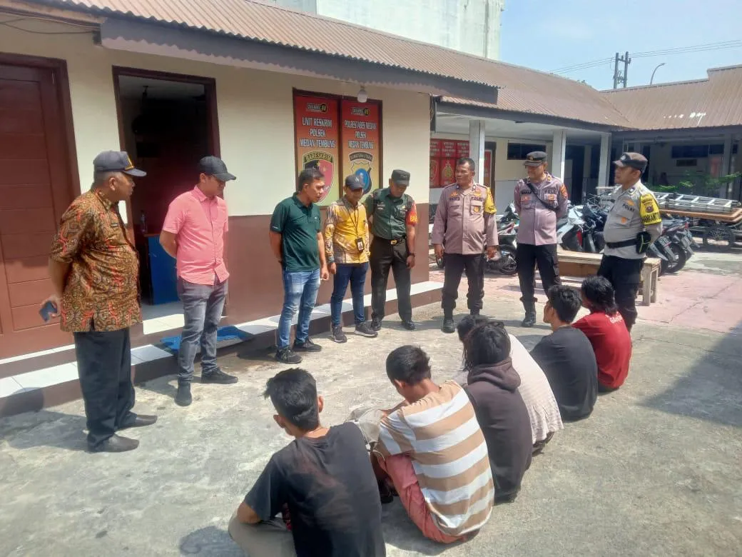 Di Medan, Enam Orang Pengatur Lalu Lintas Ilegal Diamankan
