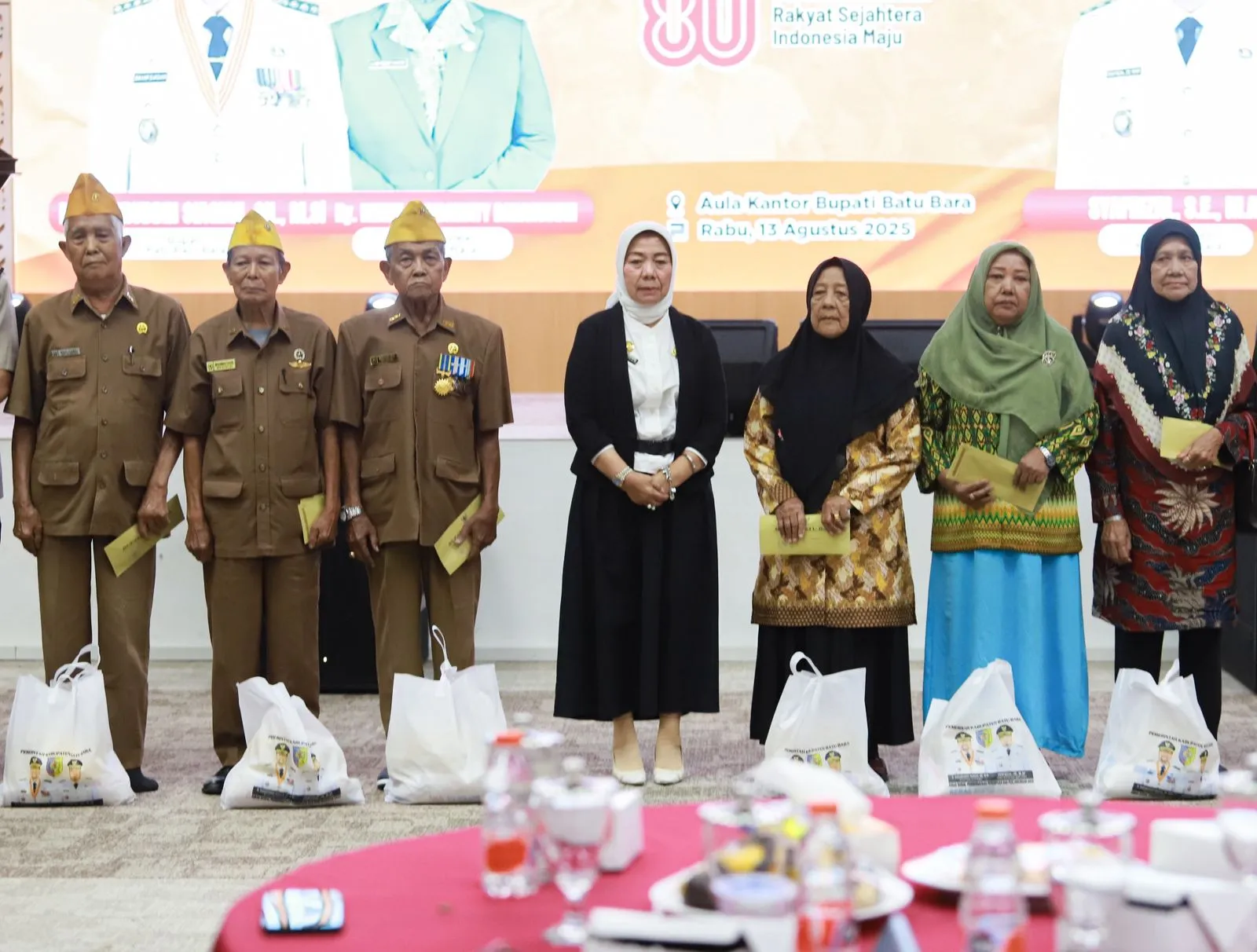 Pemkab Batu Bara Gelar Temu Ramah Veteran Sambut HUT ke-80 RI