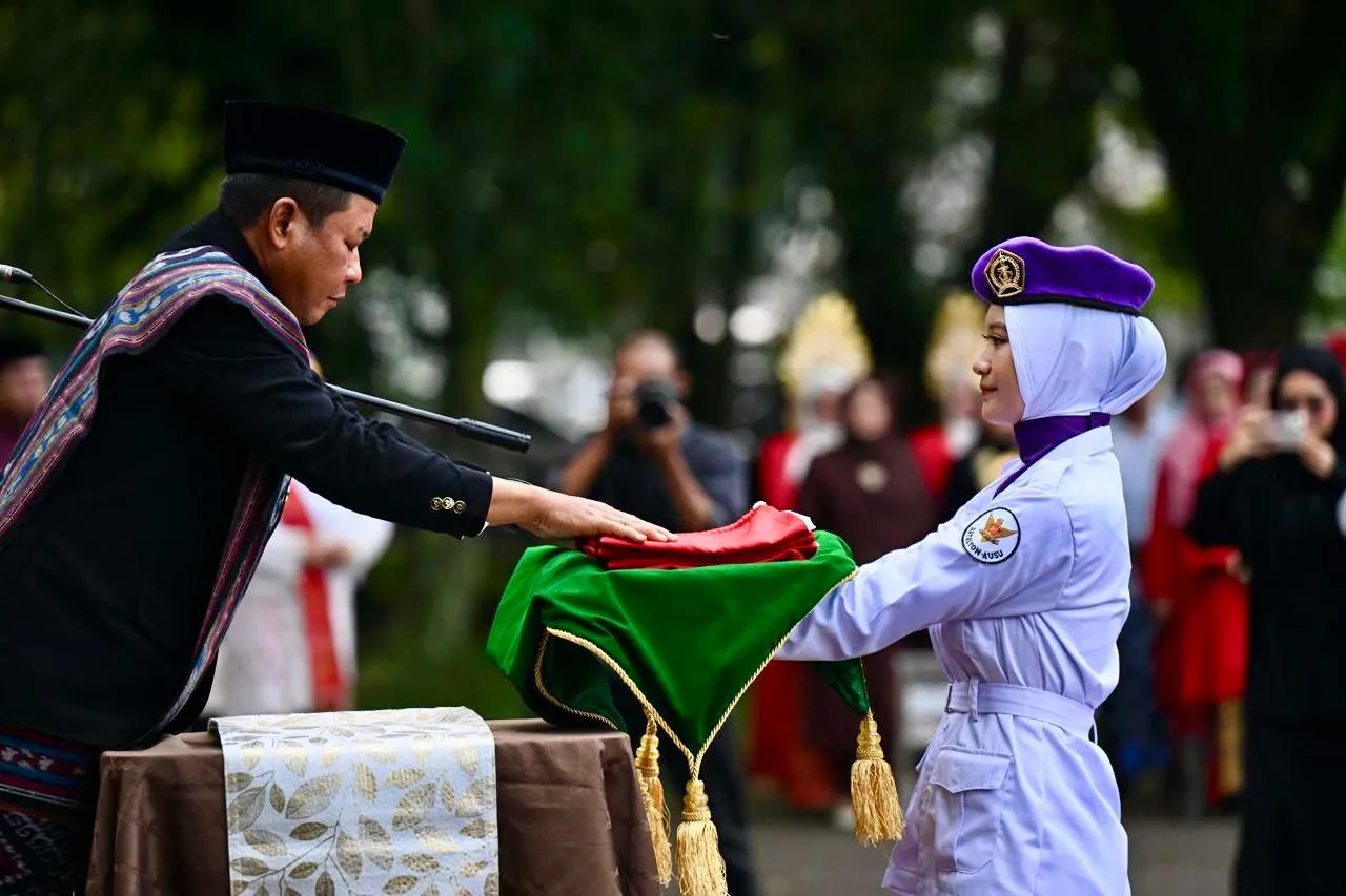 HUT Ke-80 RI di USU, Prof Muryanto Amin Pembina Upacara