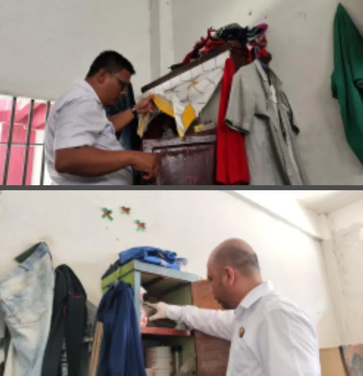 Lapas Sibolga Gelar Razia Rutin, Pastikan Lingkungan Tetap Kondusif