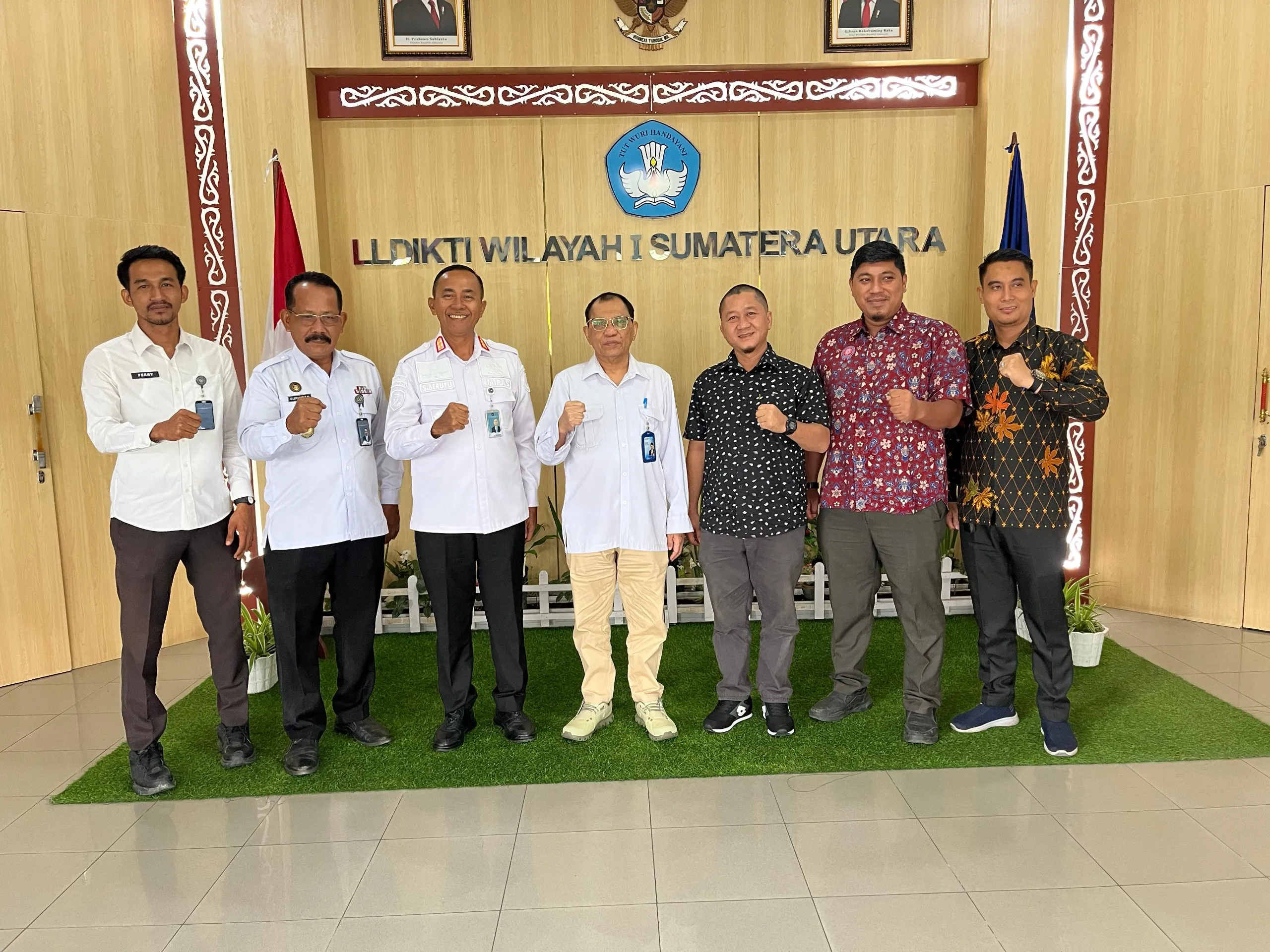 Lapas Labuhan Ruku dan UMMAS Lakukan Audiensi ke LLDikti Sumut Bahas Program Kuliah bagi Warga Binaan