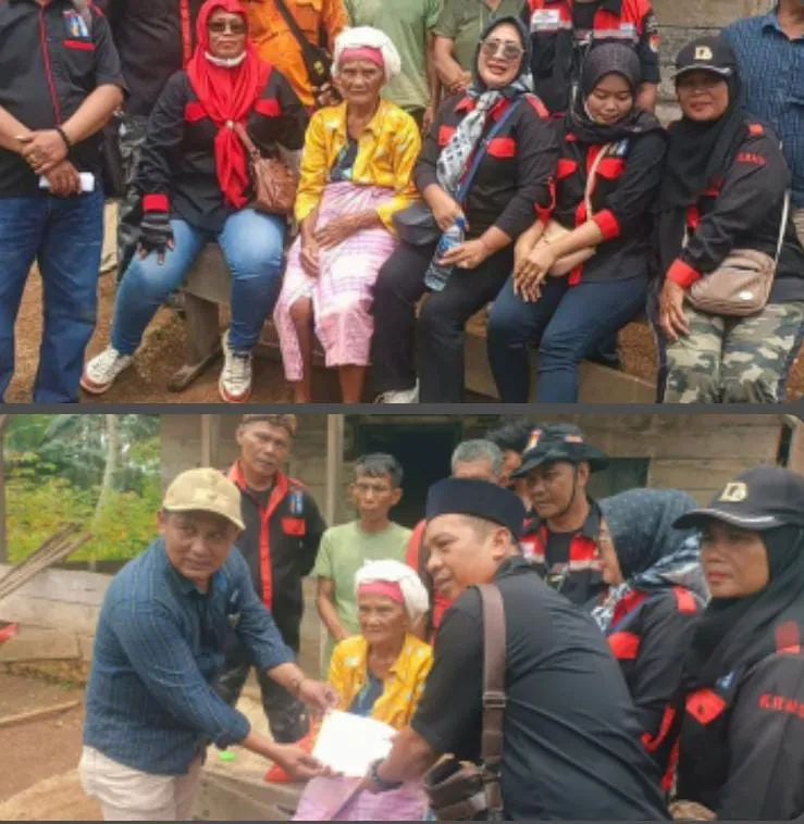 Herlina boru Sihombing Kini Nikmati Terang Listrik Berkat Relawan KRNS dan SBI