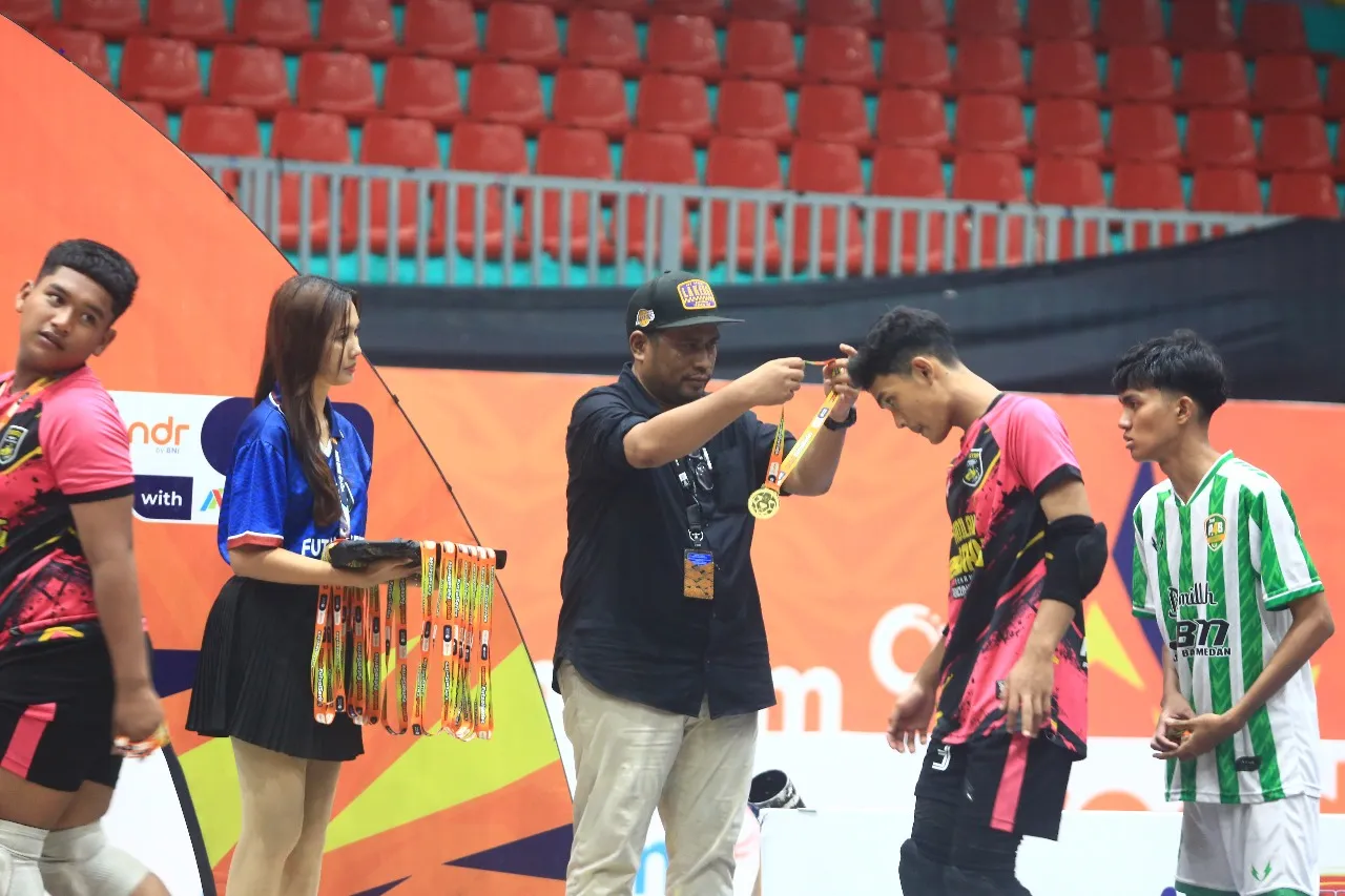 INALUM Dukung Semangat dan Potensi Generasi Muda Lewat Wondr Futsal Series 2025 Regional Medan