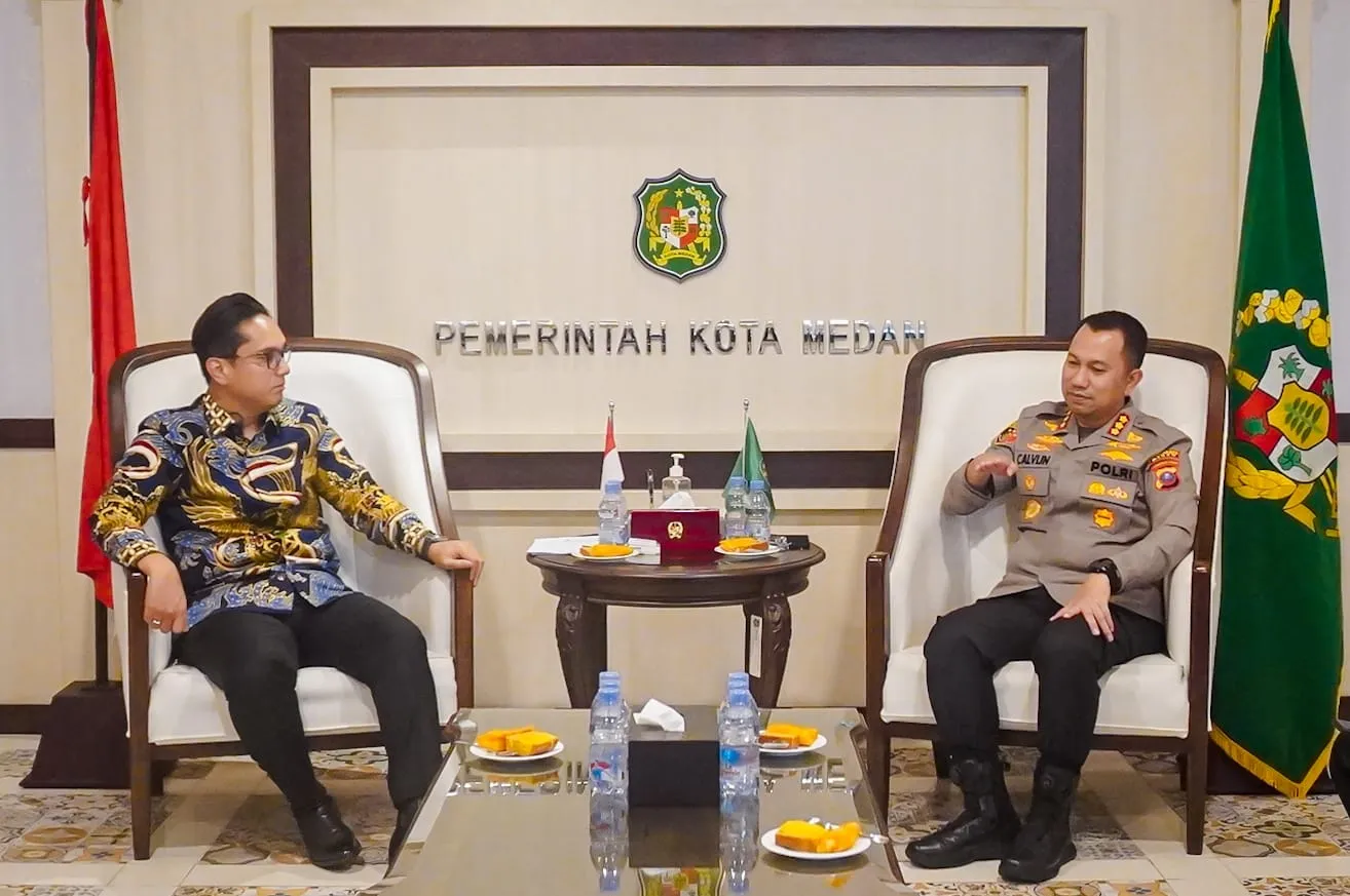 Rico Waas-Calvin Simanjuntak Bahas Permasalahan Kota Medan