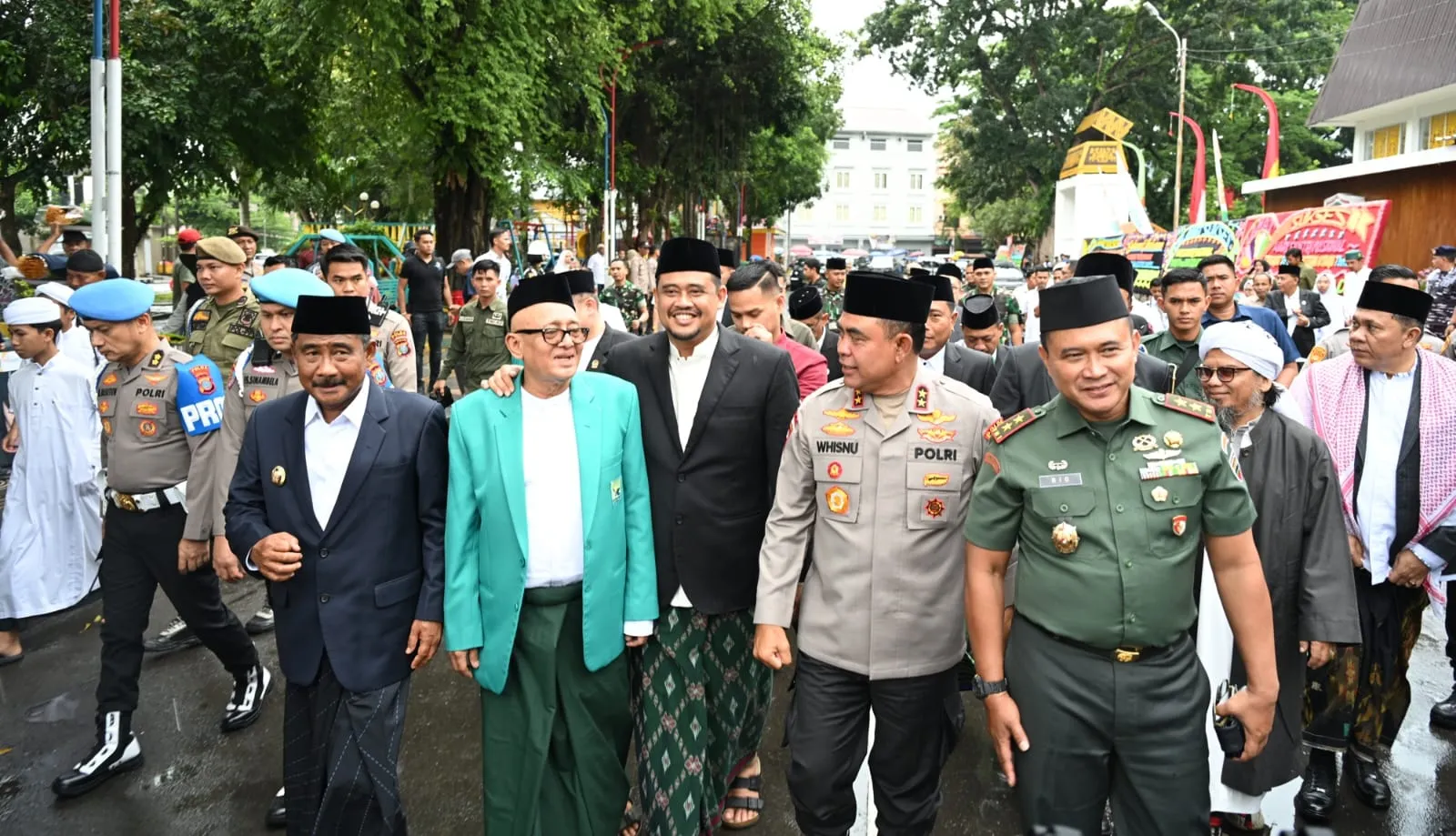 Peringatan Hari Santri 2025, Bobby Nasution Minta PBG Pondok Pesantren Gratis,Tidak Ada Bullying