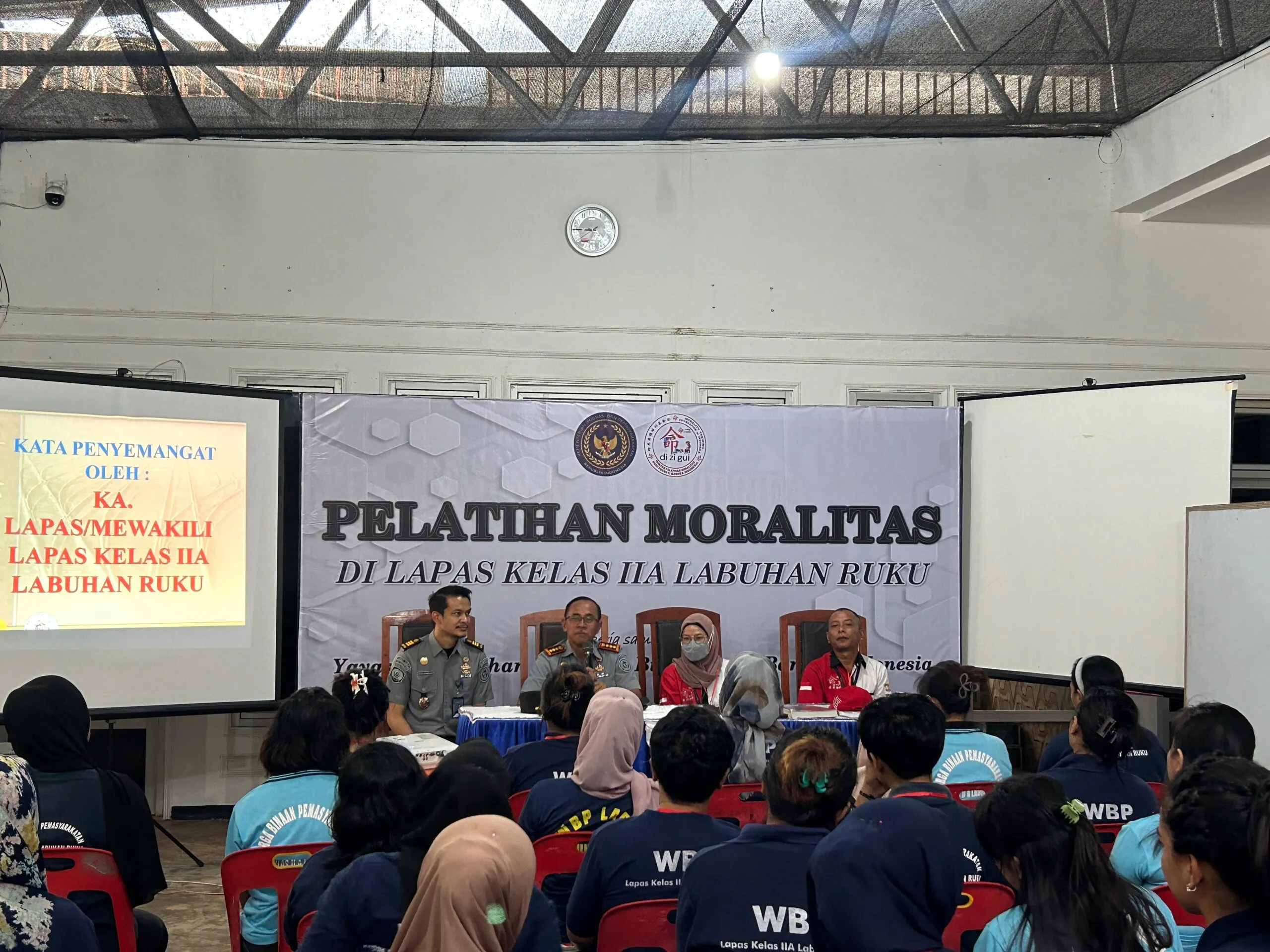 Lapas Labuhan Ruku Adakan Pelatihan Moralitas Budi Pekerti bagi 25 Warga Binaan Wanita
