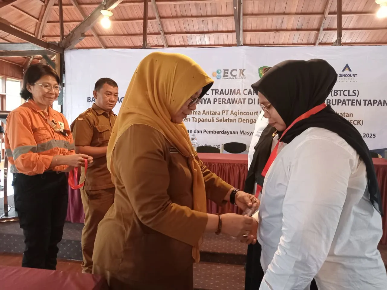 Didukung Agincourt Resources, 25 Nakes Tapsel Ikuti Pelatihan Basic Trauma Cardiac Life Support