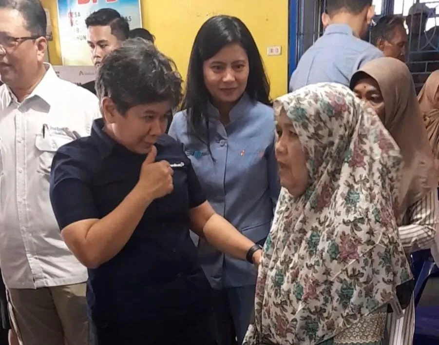 Sambut HUT Ke-50, INALUM Gelar Pemeriksaan Kesehatan Gratis, Bantu Sembako Masyarakat Desa Lalang