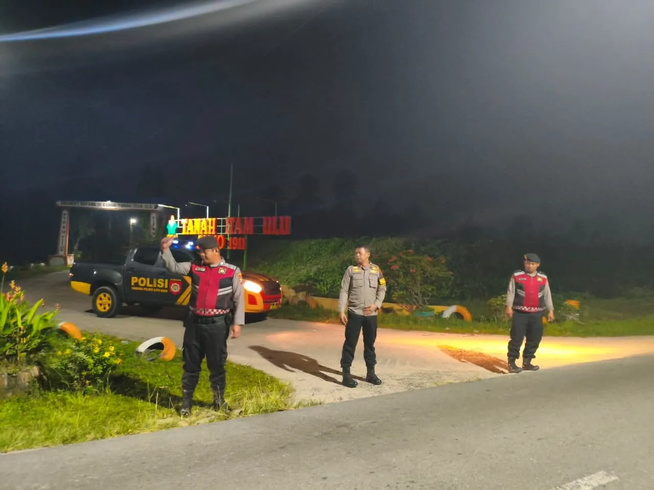 Polres Batu Bara Gelar Patroli Blue Light