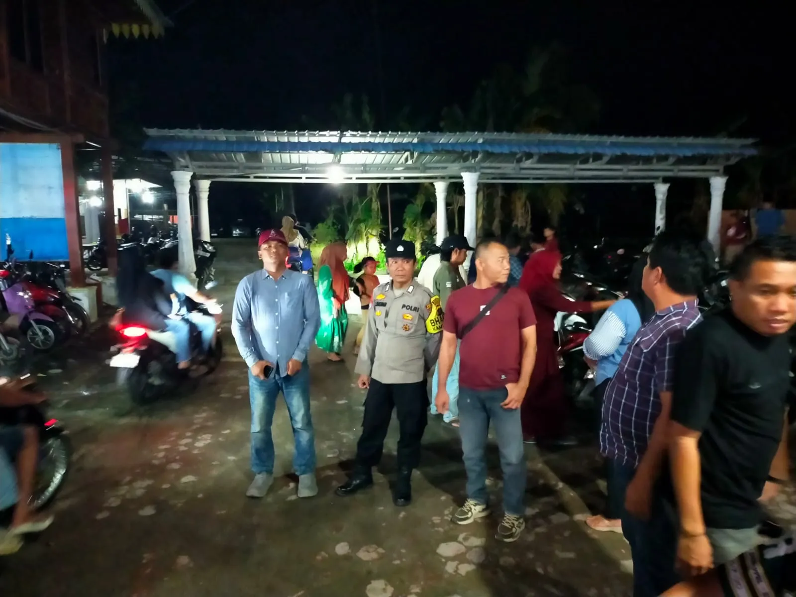 Polsek Indrapura Intensifkan Patroli Malam, Antisipasi Balap Liar dan Kejahatan Jalanan