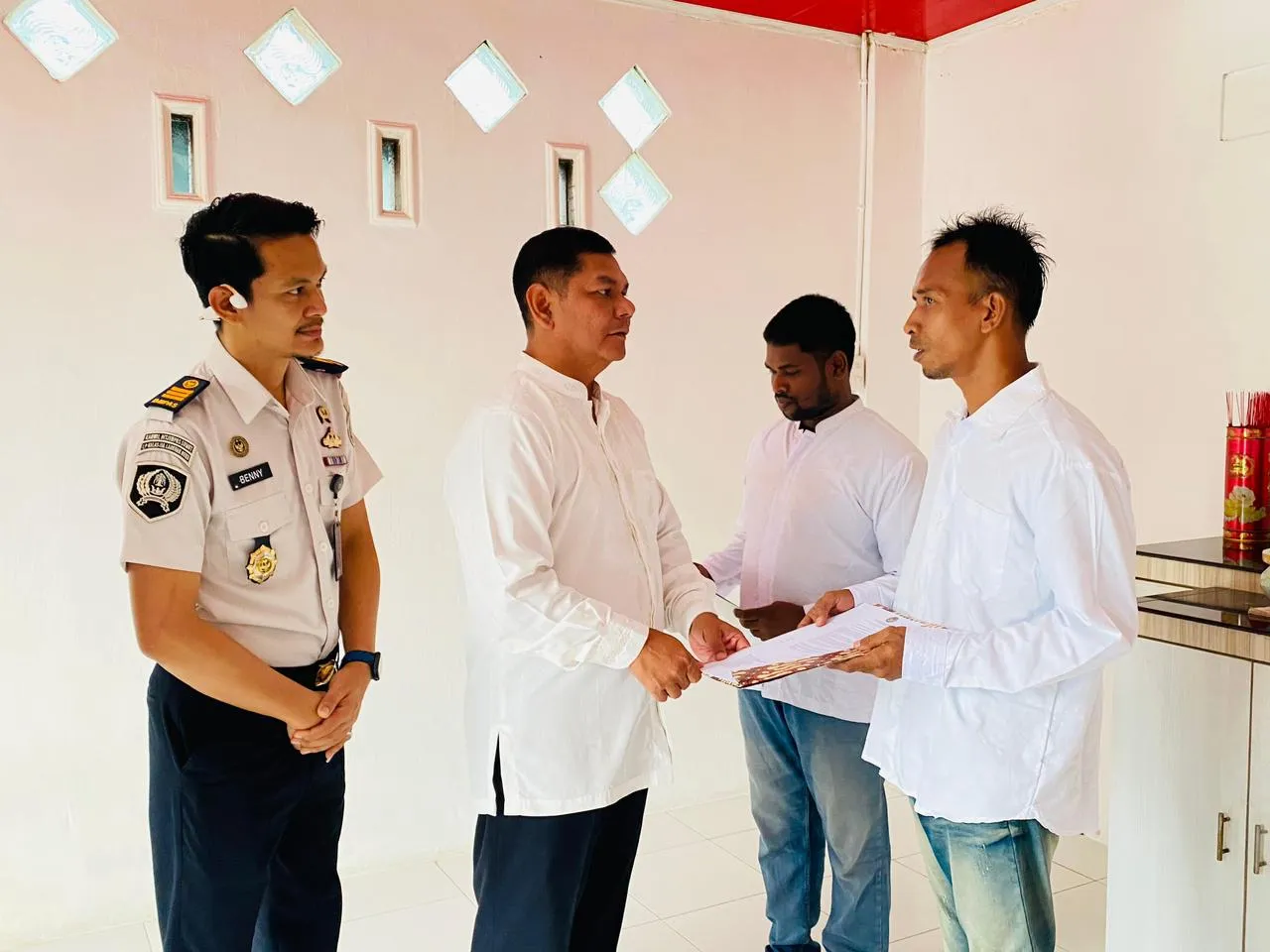 Dua Warga Binaan Lapas Labuhan Ruku Dapat Remisi Hari Raya Nyepi