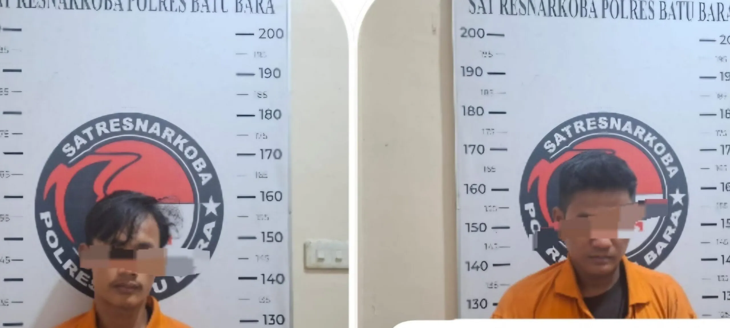 Polres Batu Bara Tangkap Dua Pria Pengedar Sabu