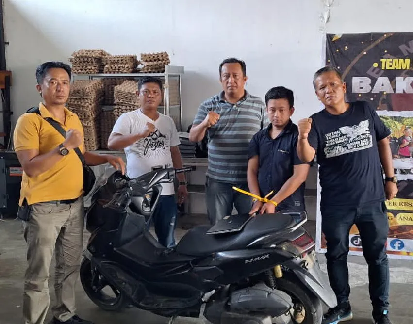 Kurang Dari 1x24 Jam, Sat Reskrim Polsek Gunung Malela Ringkus Residivis Curanmor di Medan